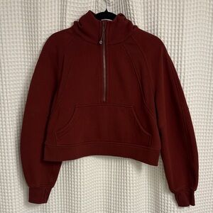 Lululemon Scuba Oversized Half-Zip Hoodie ~ XS/S ~ Goodnight Plum
